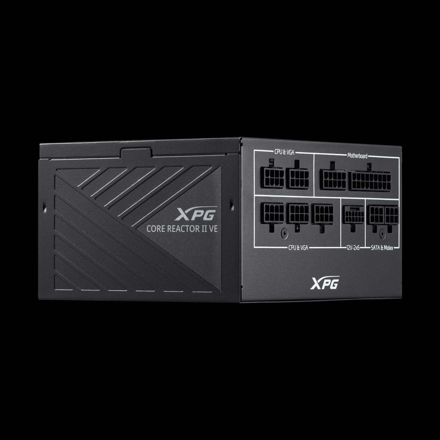 A-Data Power Supply|ADATA|XPG CORE REACTOR II VE|850 Watts|Efficiency 80 PLUS GOLD|COREREACTORIIVE850G-BKCEU