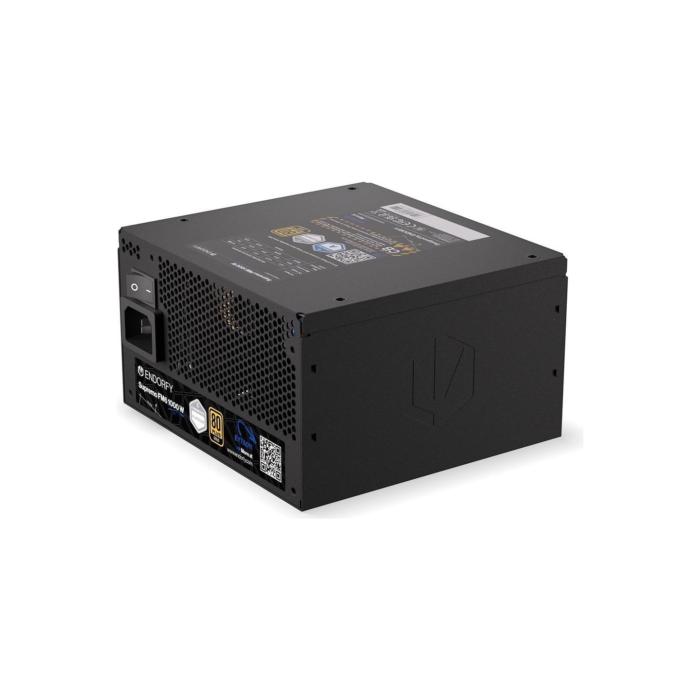 Endorfy Power Supply|ENDORFY|SUPREMO FM6|100 - 240 V|1000 W|EY7A011