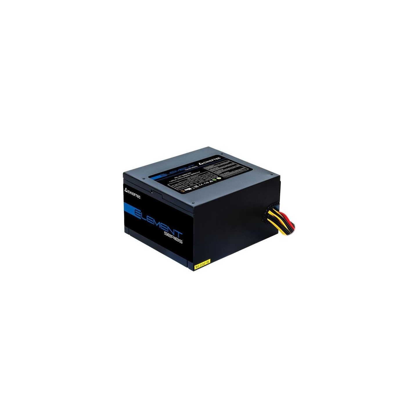 Chieftec Power Supply|CHIEFTEC|600 Watts|Efficiency 80 PLUS BRONZE|PFC Active|ELP-600S