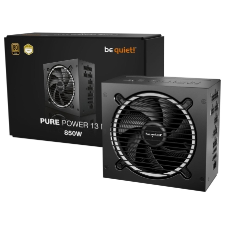 Be Quiet Power Supply Pure Power 13 M 850W ATX 3.1 80+ GOLD