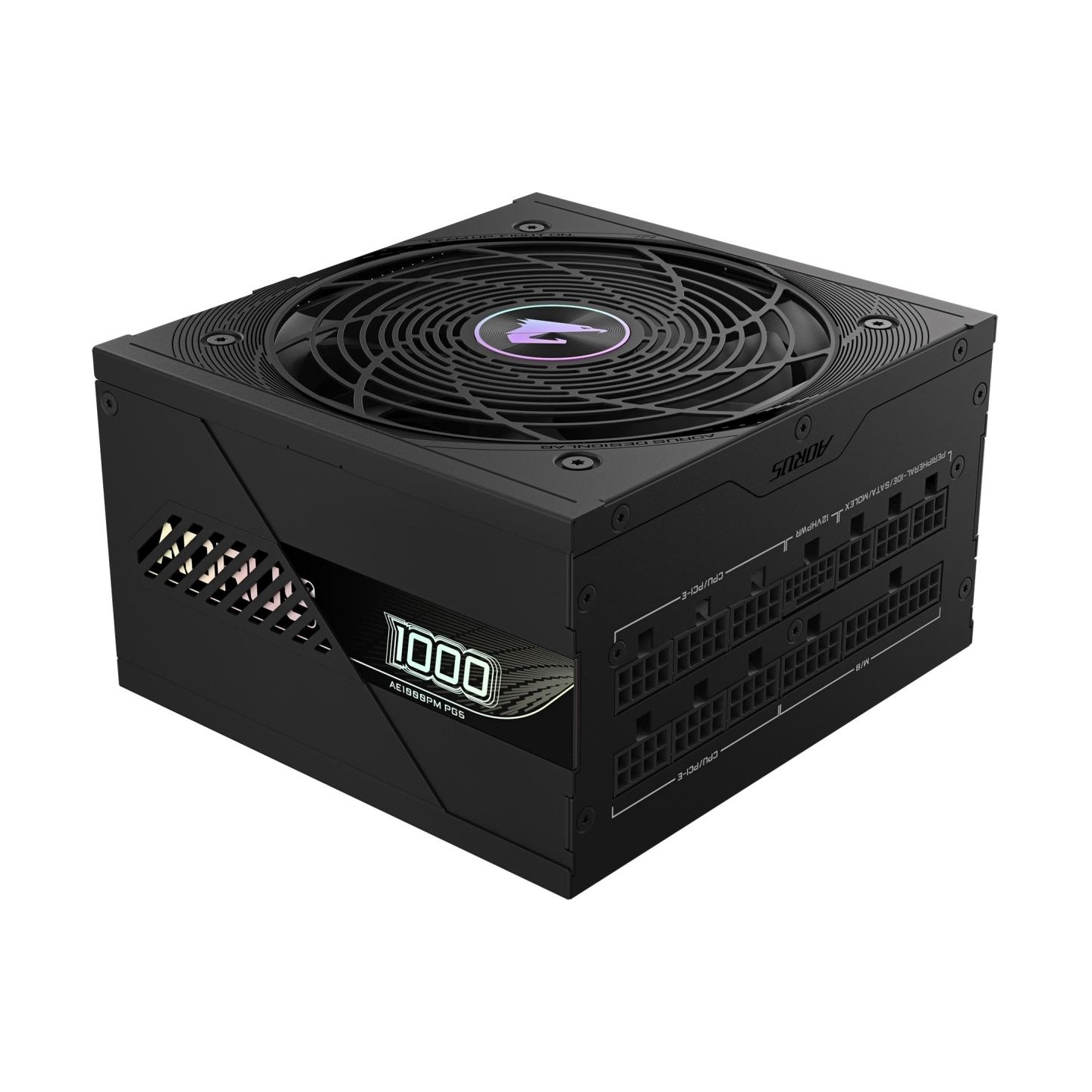 Gigabyte Power Supply|NZXT|GP-AE1000PM PG5|1000 Watts|Efficiency 80 PLUS PLATINIUM|PFC Active|MTBF 100000 hours|GP-AE1000PMPG5
