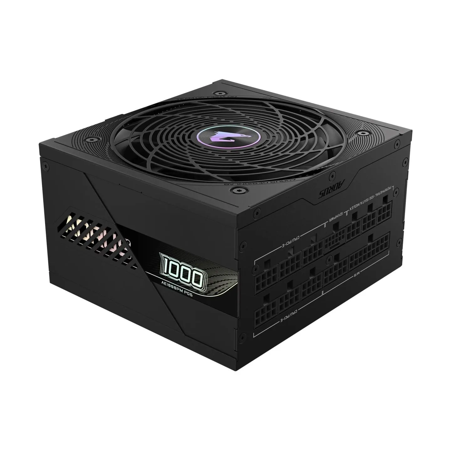 Gigabyte Power Supply|NZXT|GP-AE1000PM PG5|1000 Watts|Efficiency 80 PLUS PLATINIUM|PFC Active|MTBF 100000 hours|GP-AE1000PMPG5