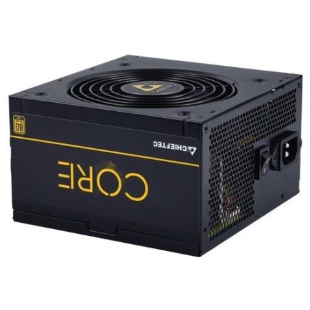 Chieftec Power Supply|CHIEFTEC|500 Watts|Efficiency 80 PLUS GOLD|PFC Active|BBS-500S