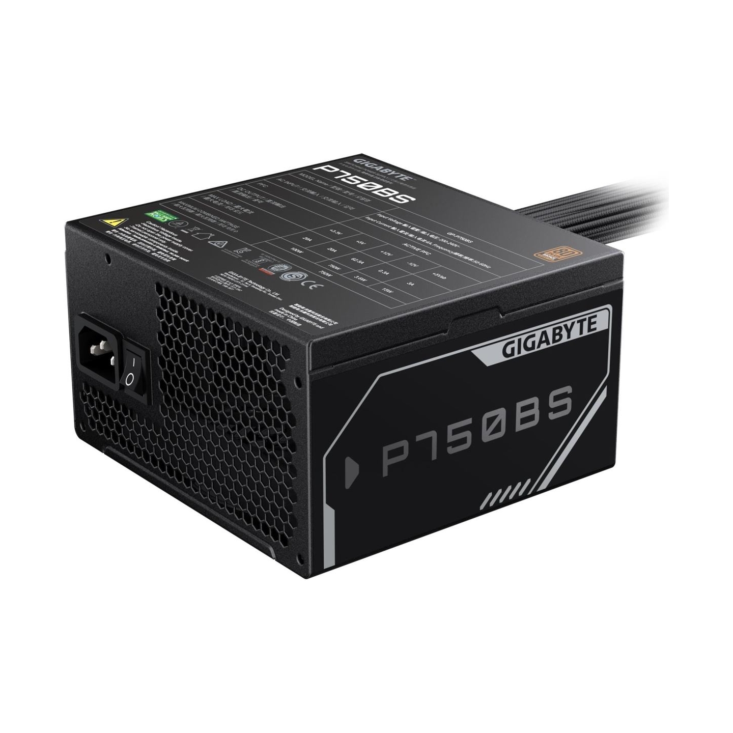 Gigabyte Power supply 750W GP-P750BS 80+ Bronze