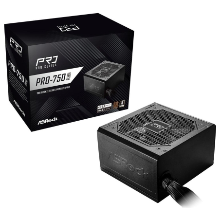 Asrock Power Supply|ASROCK|ATX|PC|100 - 240 V|750 W|PRO-750B