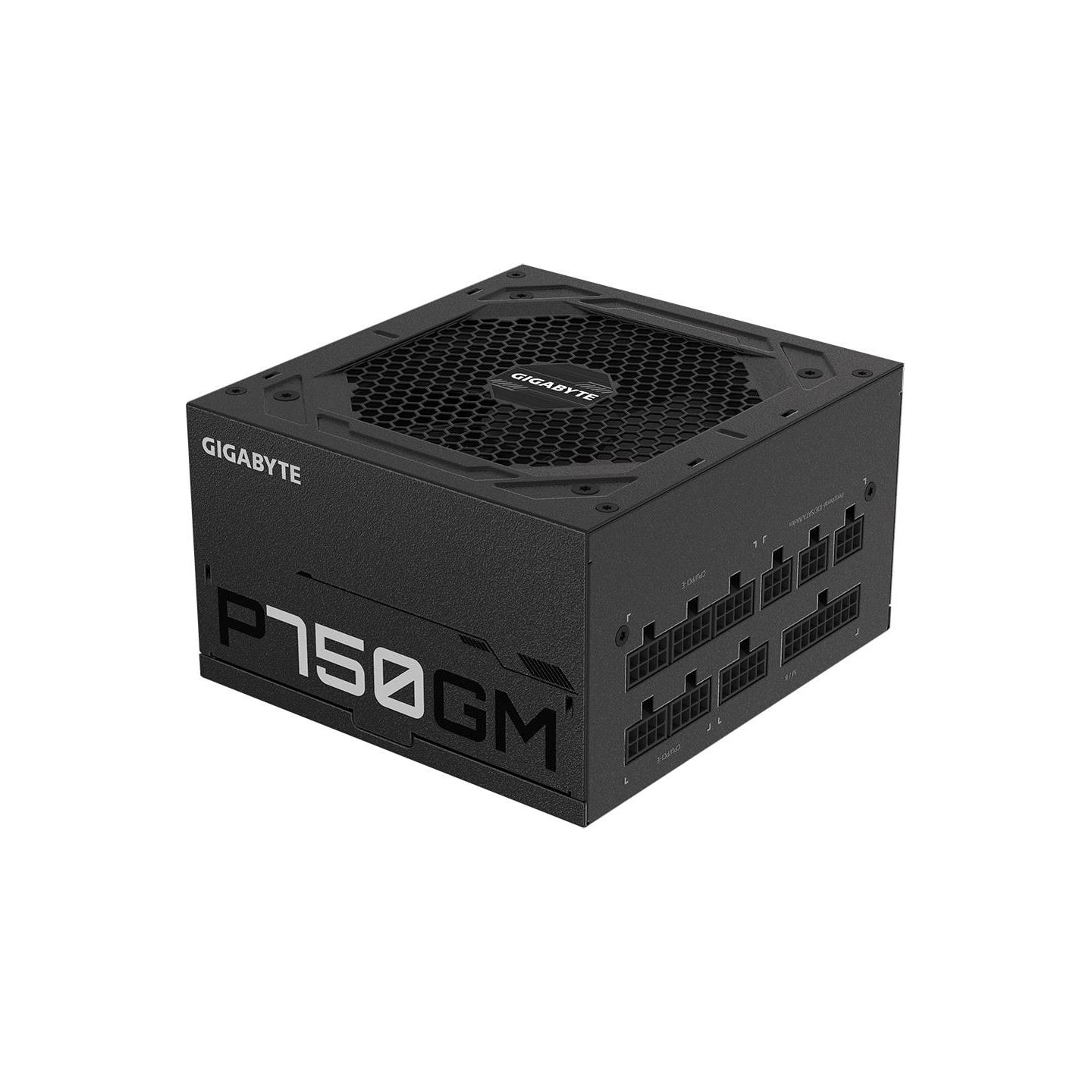 Gigabyte Power Supply|GIGABYTE|GP-P750GM|750 Watts|Efficiency 80 PLUS GOLD|PFC Active|MTBF 100000 hours|GP-P750GM
