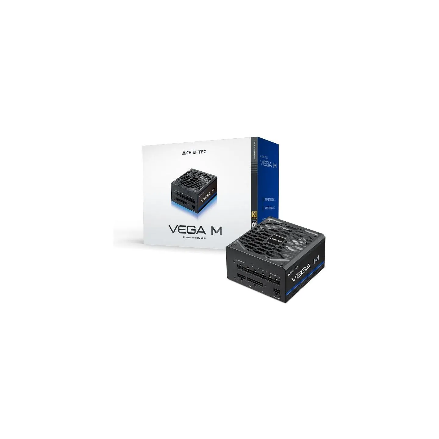 Chieftec Power Supply|CHIEFTEC|PPG-850-C|850 Watts|Efficiency 80 PLUS GOLD|PFC Active|PPG-850-C