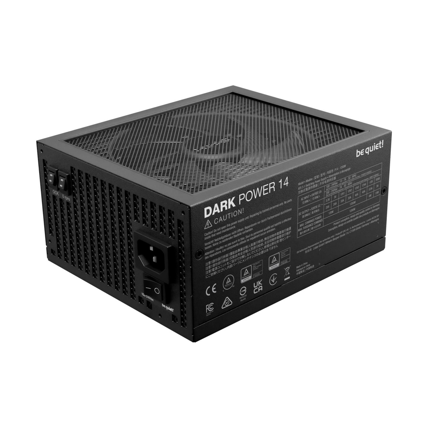 Be Quiet Dark Power 14 1200W 80+ Titanium
