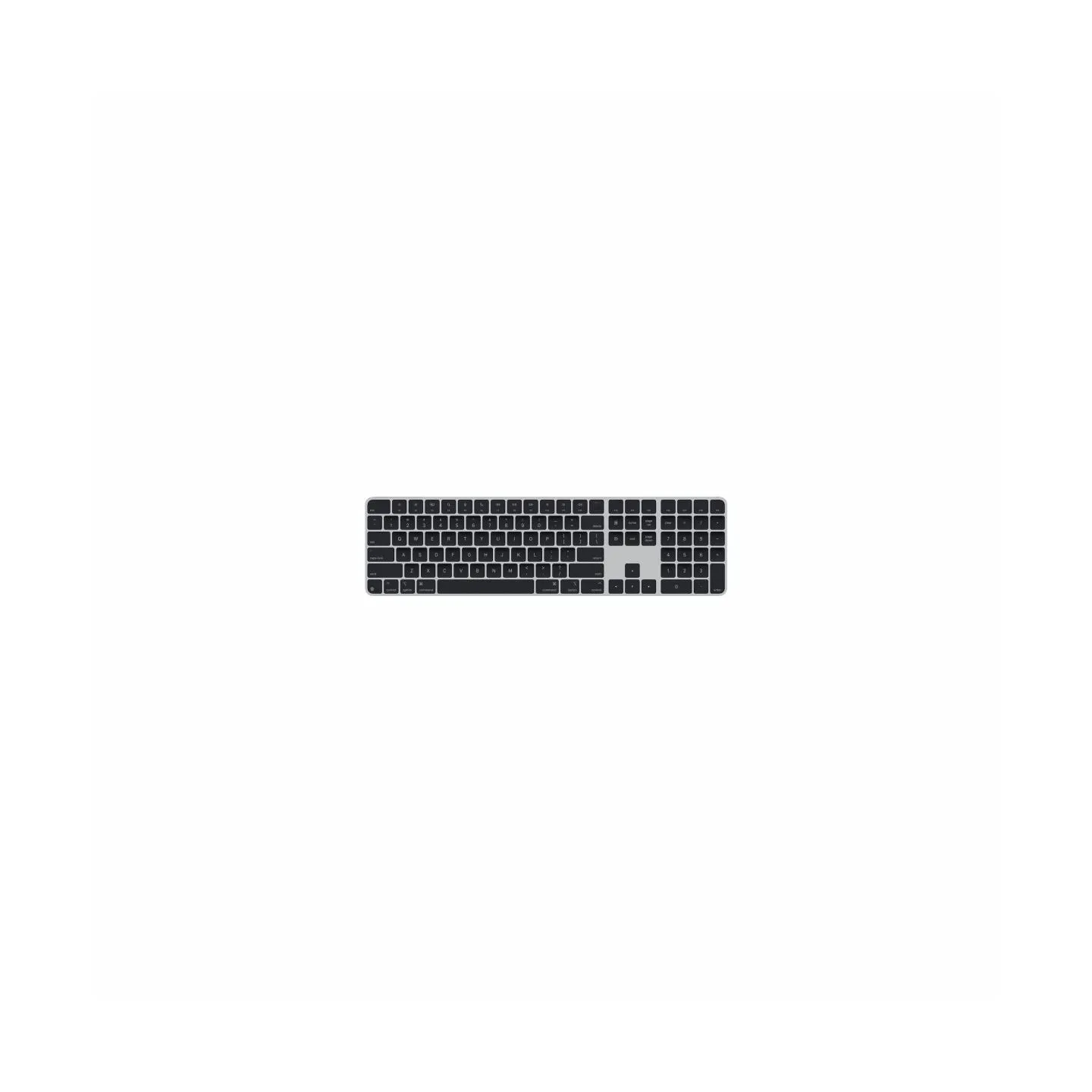 Apple Magic Keyboard with Touch ID and Numeric Keypad for Mac models with Apple silicon - US English - Black Keys