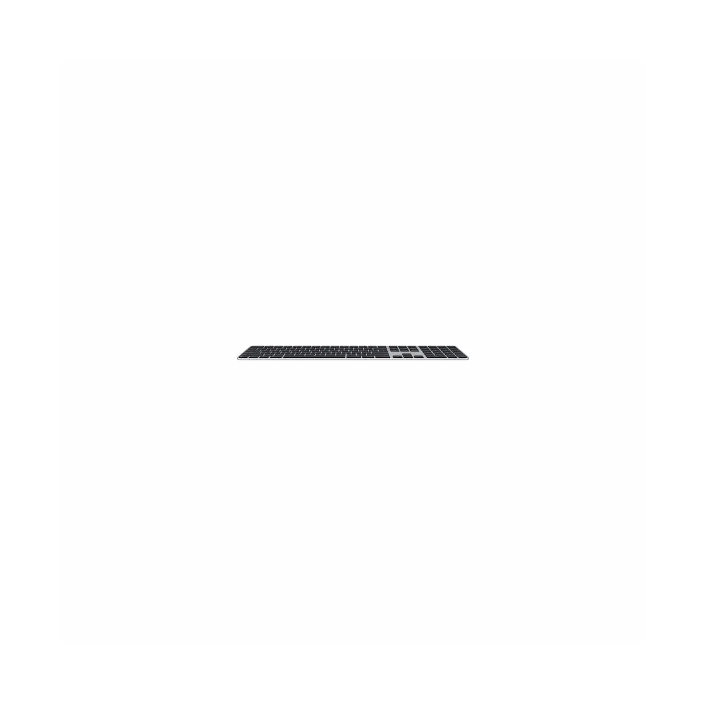 Apple Magic Keyboard with Touch ID and Numeric Keypad for Mac models with Apple silicon - US English - Black Keys