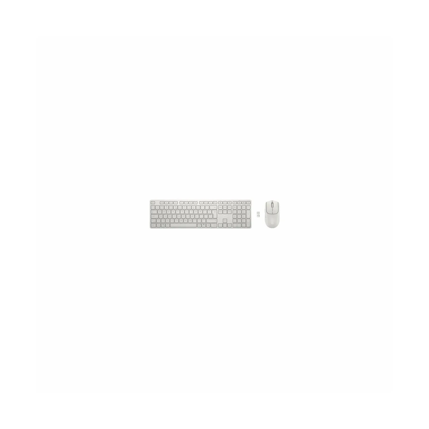 Hyperx Mouse and Keyboard Combo 490C Multi-Device Dual-Mode White BE1M5AA#ABB