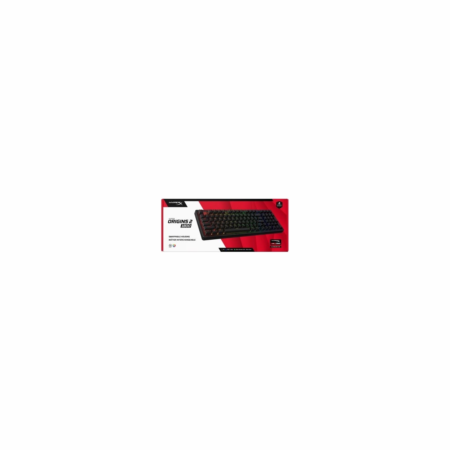 Hyperx Gaming keyboard Origins 2 1800 - B4QS4AA#ABA