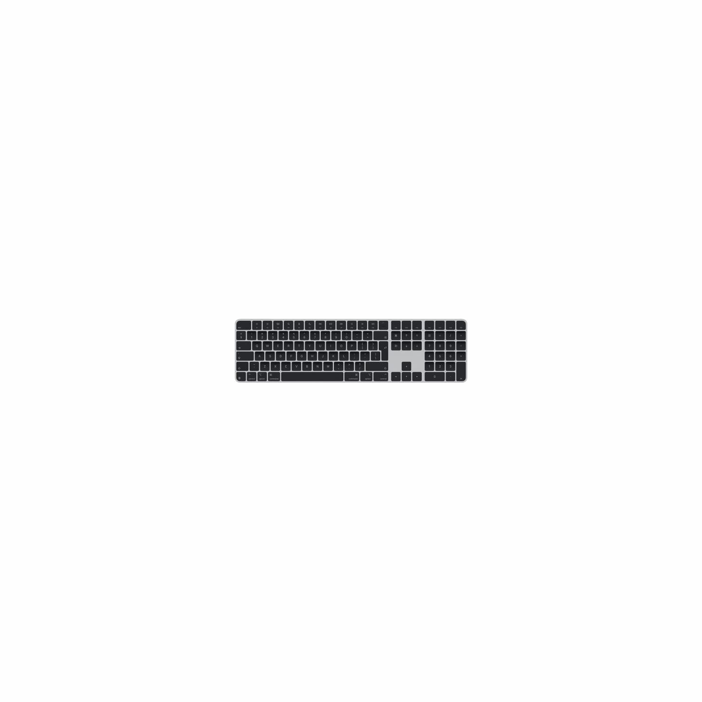 Apple Magic Keyboard with Touch ID and Numeric Keypad for Mac models with Apple silicon - International English - Black Keys