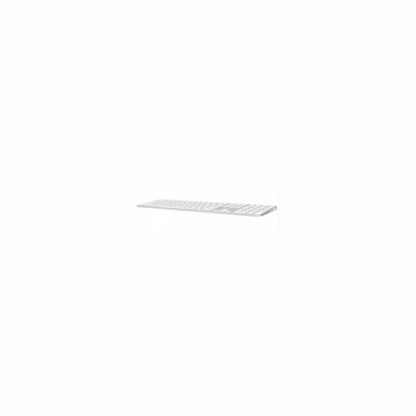Apple Magic Keyboard with Touch ID and Numeric Keypad for Mac models with Apple silicon - US English - White Keys