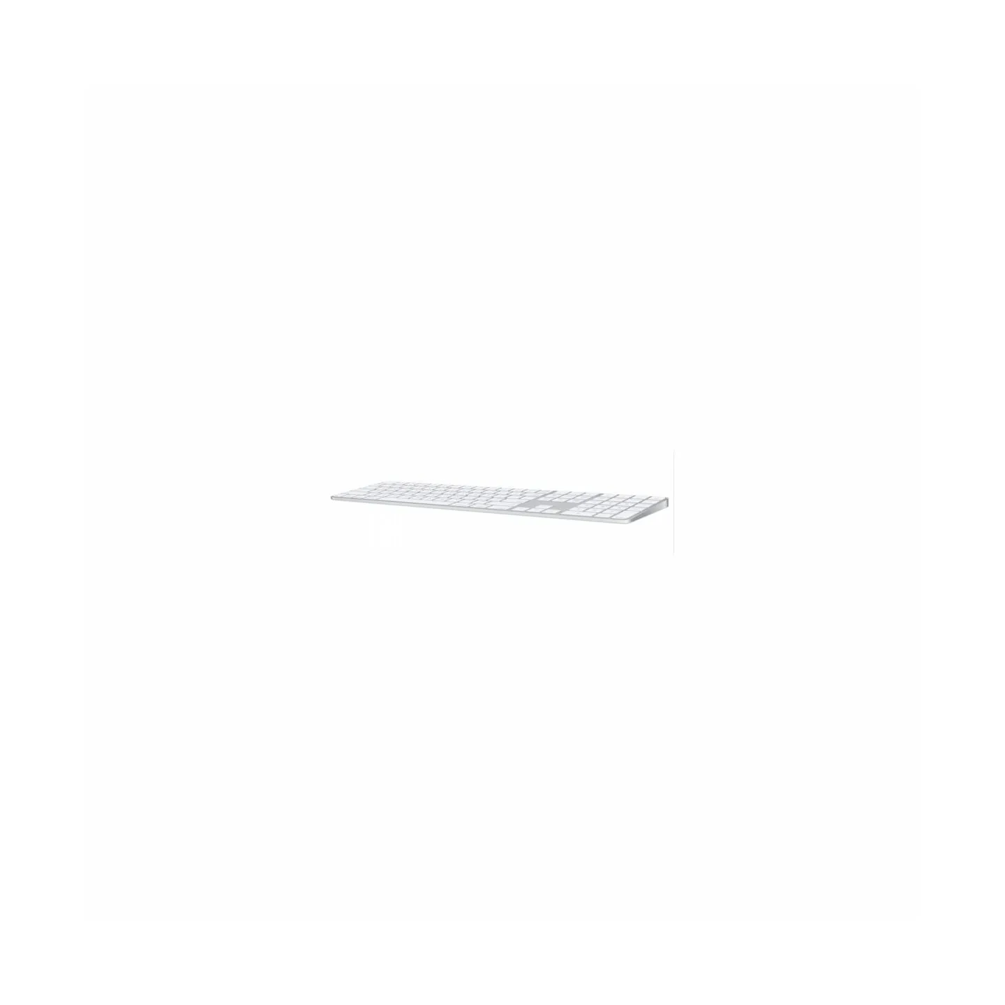 Apple Magic Keyboard with Touch ID and Numeric Keypad for Mac models with Apple silicon - US English - White Keys