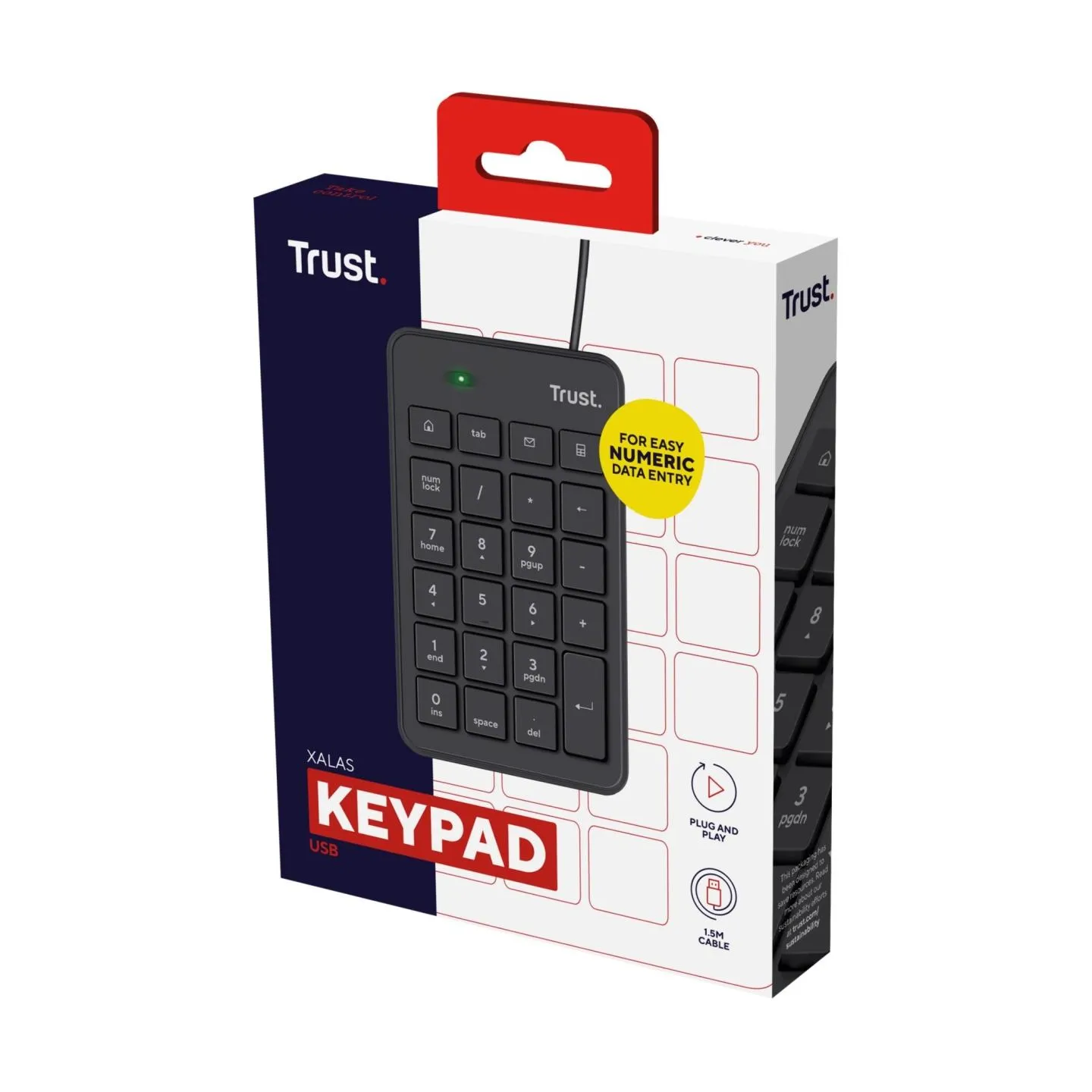Trust KEYBOARD NUMERIC XALAS/22221 TRUST