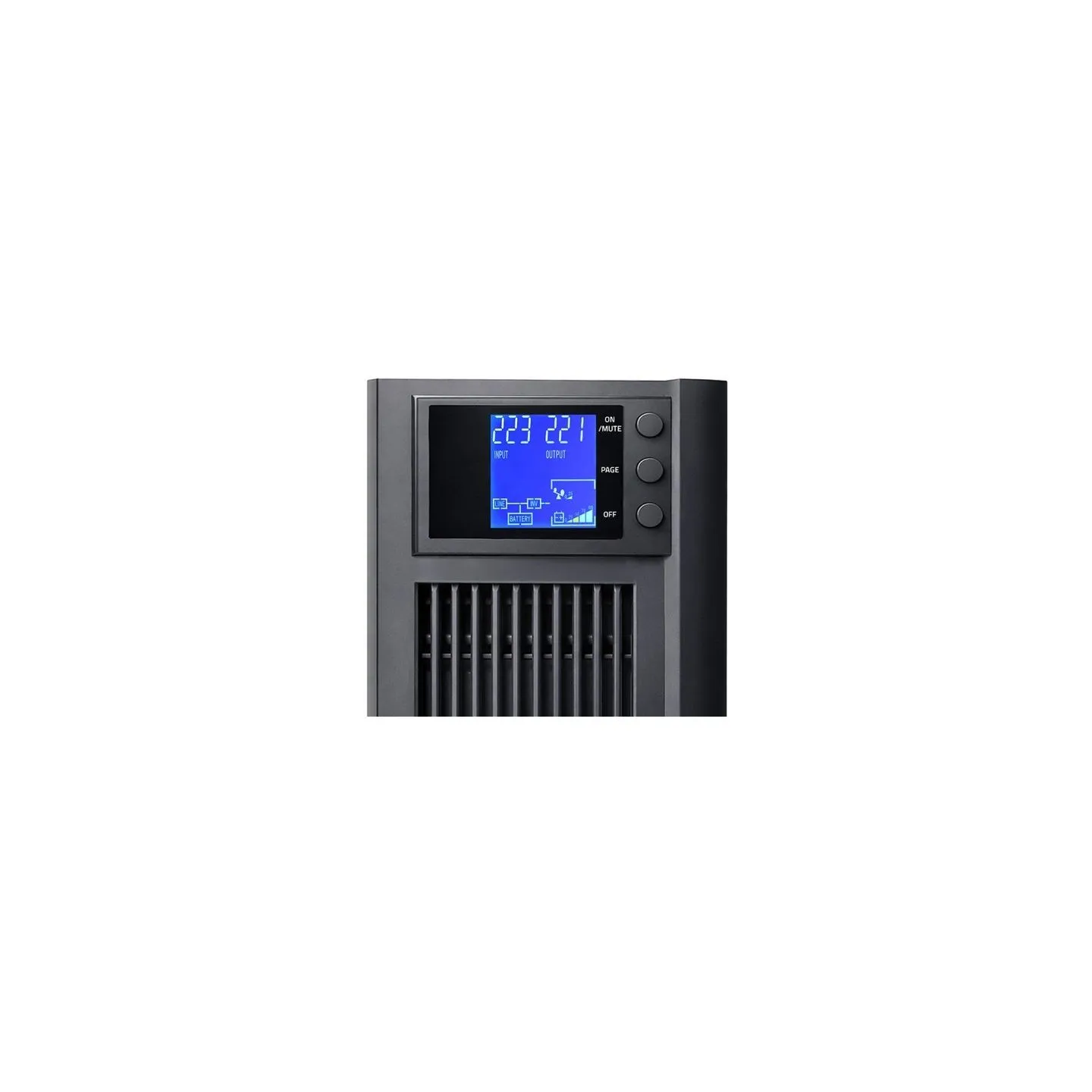 Qoltec Pure Sine Wave UPS 3kVA 2400W AVR LCD