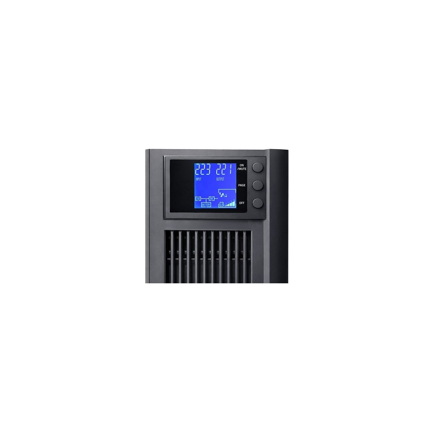 Qoltec UPS 3kVA 2400W AVR LCD