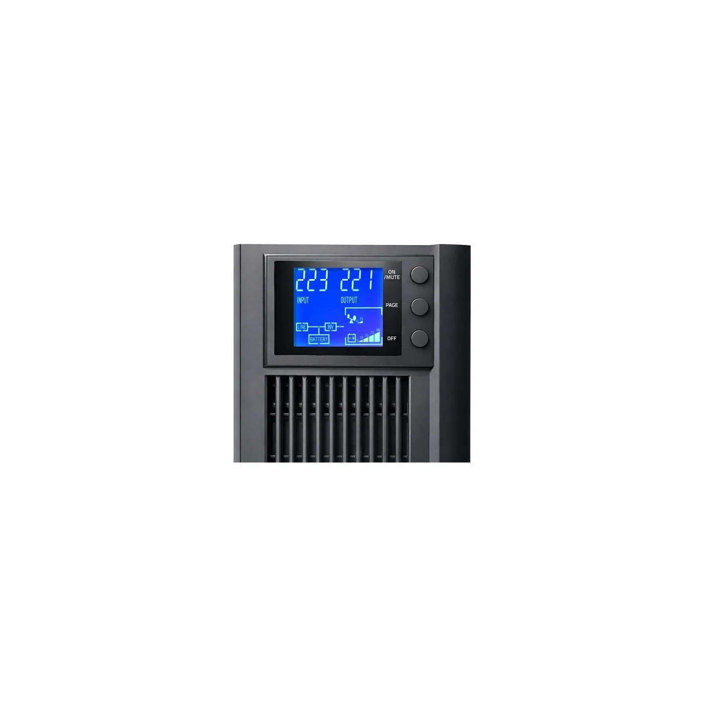 Qoltec Pure Sine Wave UPS 1kVA 800W AVR LCD