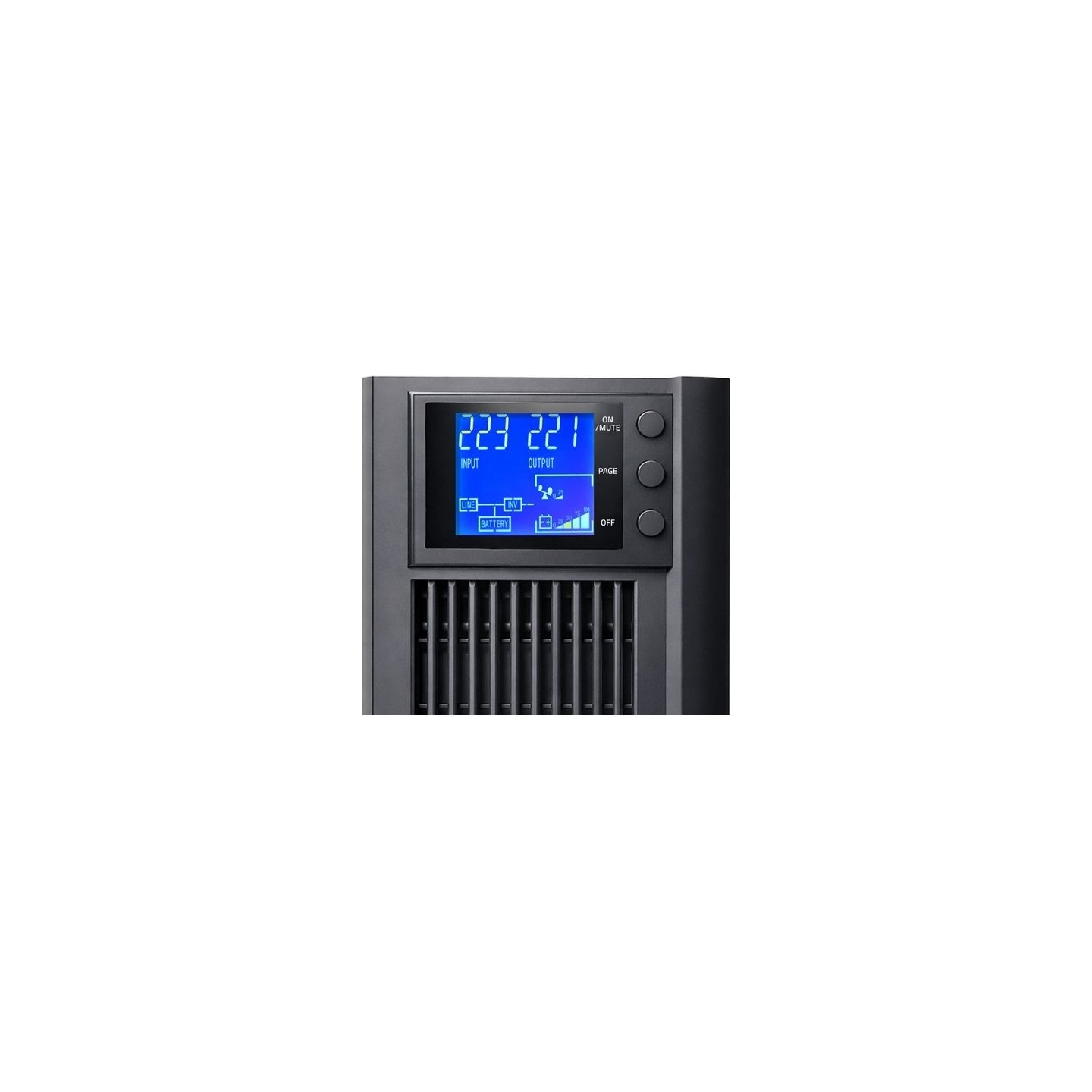 Qoltec UPS 1kVA 800W AVR LCD