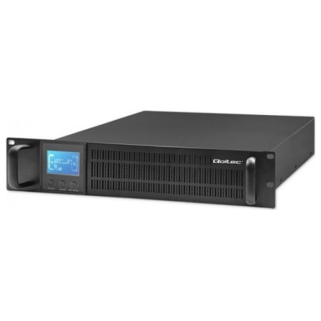 Qoltec Uninterruptible power supply UPS RACK, 2kVA