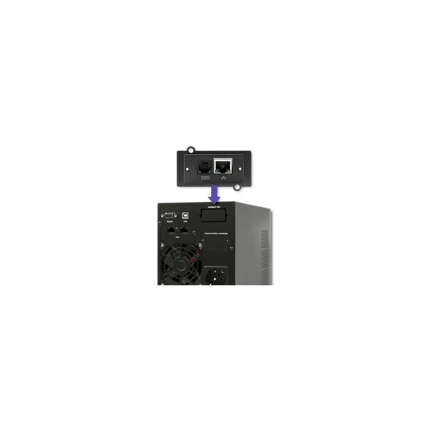 Qoltec 53042 UPS 1kVA 800W