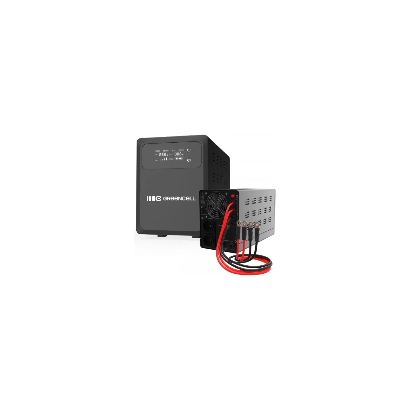 Green Cell UPS AVR PowerCore 1200W/2000VA 24VDC