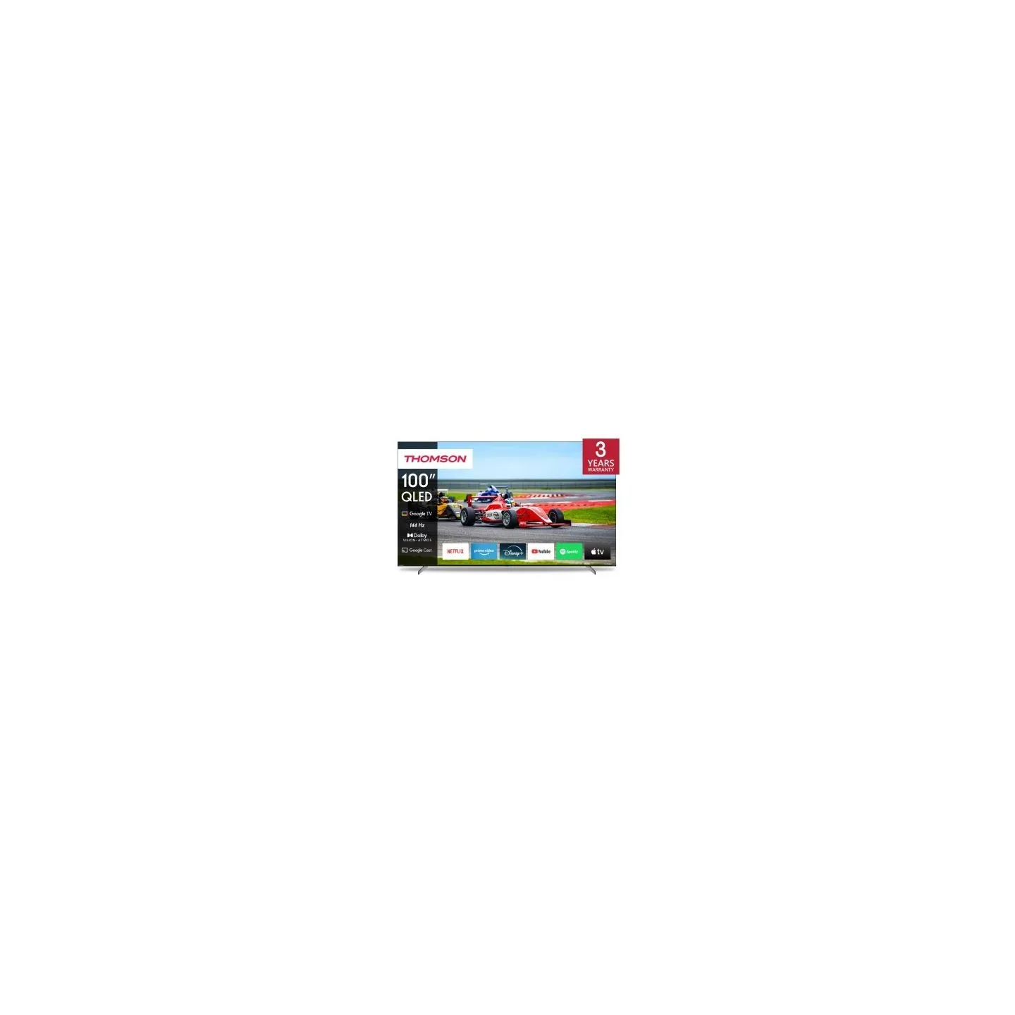 Thomson 100" QLED PRO UHD GOOGLE SMART TV