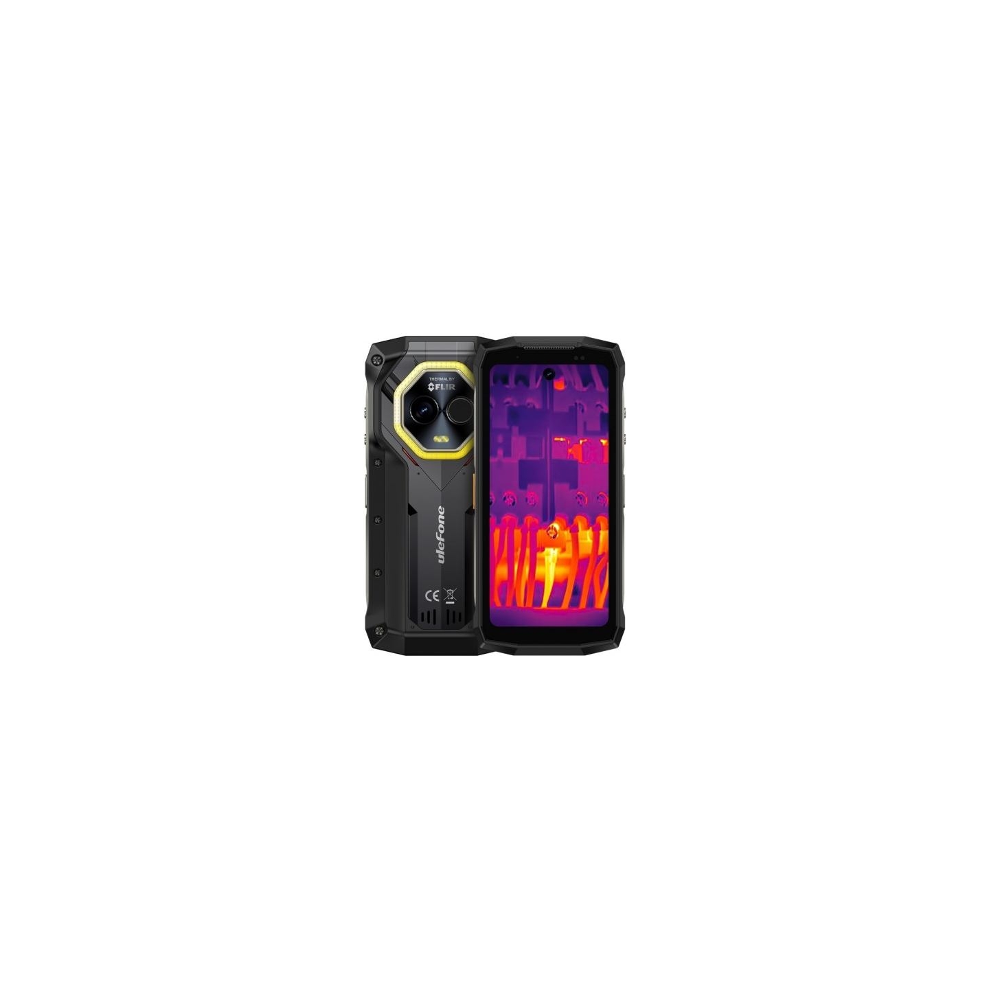 Ulefone Smartphone Armor Mini 20T Pro 5G 4.7 inches 8/256GB IP69K thermovision black