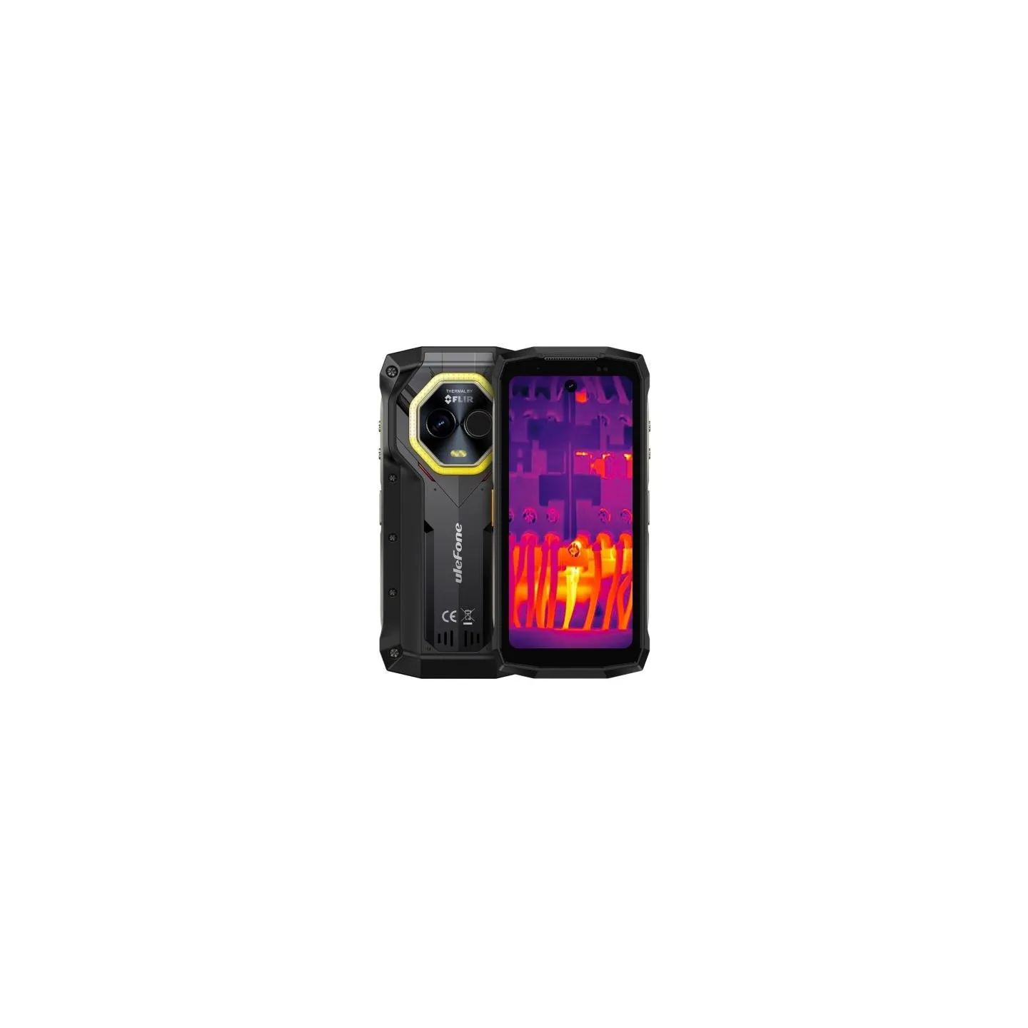 Ulefone Smartphone Armor Mini 20T Pro 5G 4.7 inches 8/256GB IP69K thermovision black