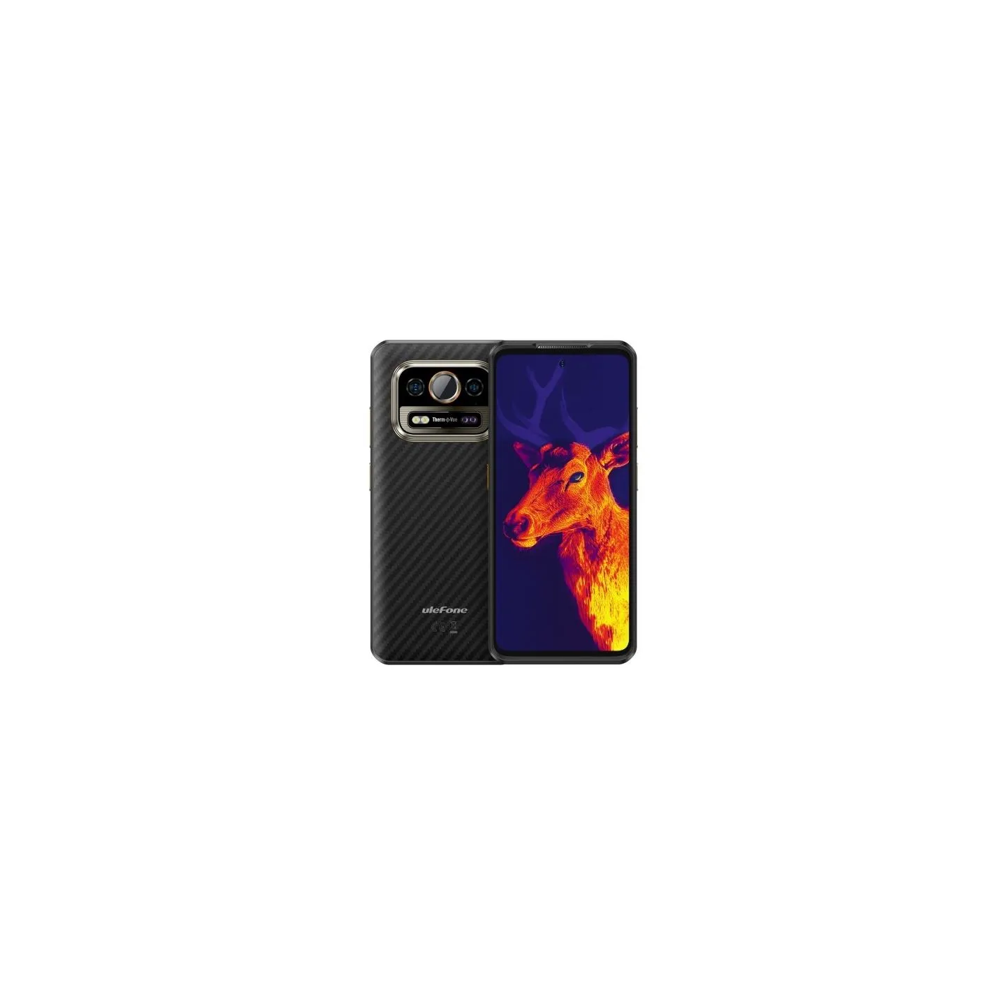 Ulefone Smartphone Armor 25T 4G 8/256GB IP69K thermovision Frost Black