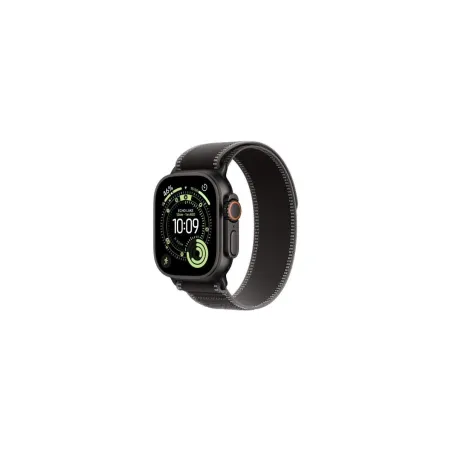 Apple Watch Ultra 3 GPS + Cellular 49mm Black Titanium Case with Black/Charcoal Trail Loop - M/L