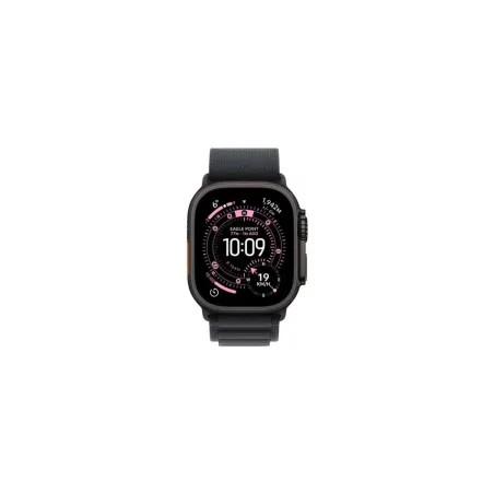 Apple Watch Ultra 3 GPS + Cellular 49mm Black Titanium Case with Black Alpine Loop - Small