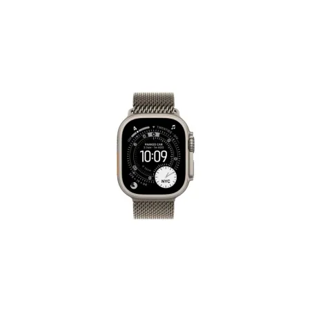 Apple Watch Ultra 3 GPS + Cellular 49mm Natural Titanium Case with Natural Titanium Milanese Loop - Small