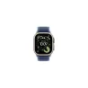 Apple Watch Ultra 3 GPS + Cellular 49mm Natural Titanium Case with Blue/Bright Blue Trail Loop - M/L