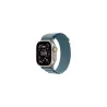 Apple Watch Ultra 3 GPS + Cellular 49mm Natural Titanium Case with Light Blue Alpine Loop - Small