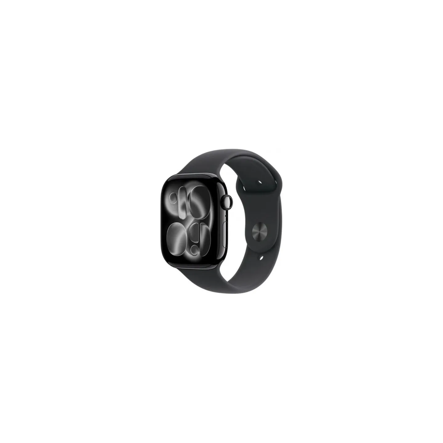 Apple Watch Series 11 GPS + Cellular 46mm Natural Titanium Case with Stone Grey Sport Band - M/L