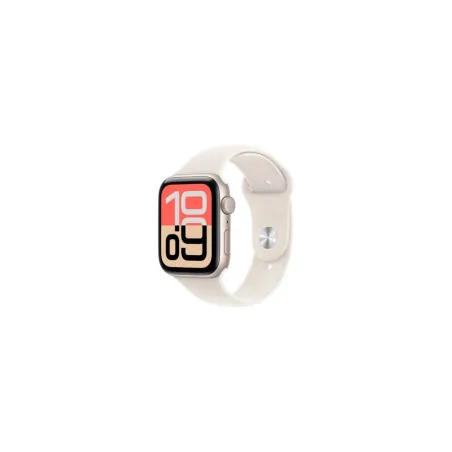 Apple Watch SE 3 GPS 44mm Starlight Aluminium Case with Starlight Sport Band - M/L