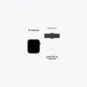 Apple Watch SE 3 GPS 40mm Midnight Aluminium Case with Midnight Sport Band S/M