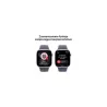 Apple Watch Series 11 GPS 46mm Silver Aluminium Case with Purple Fog Sport Band - S/M