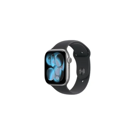 Apple Watch Series 11 GPS 46mm Space Grey Aluminium Case with Black Sport Band - S/M