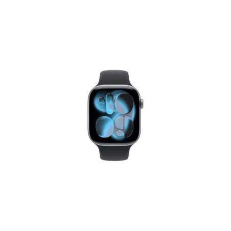 Apple Watch Series 11 GPS 46mm Space Grey Aluminium Case with Black Sport Band - S/M