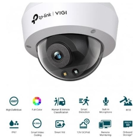 Tp-Link Network Camera C240(2.8mm) 4MP Dome
