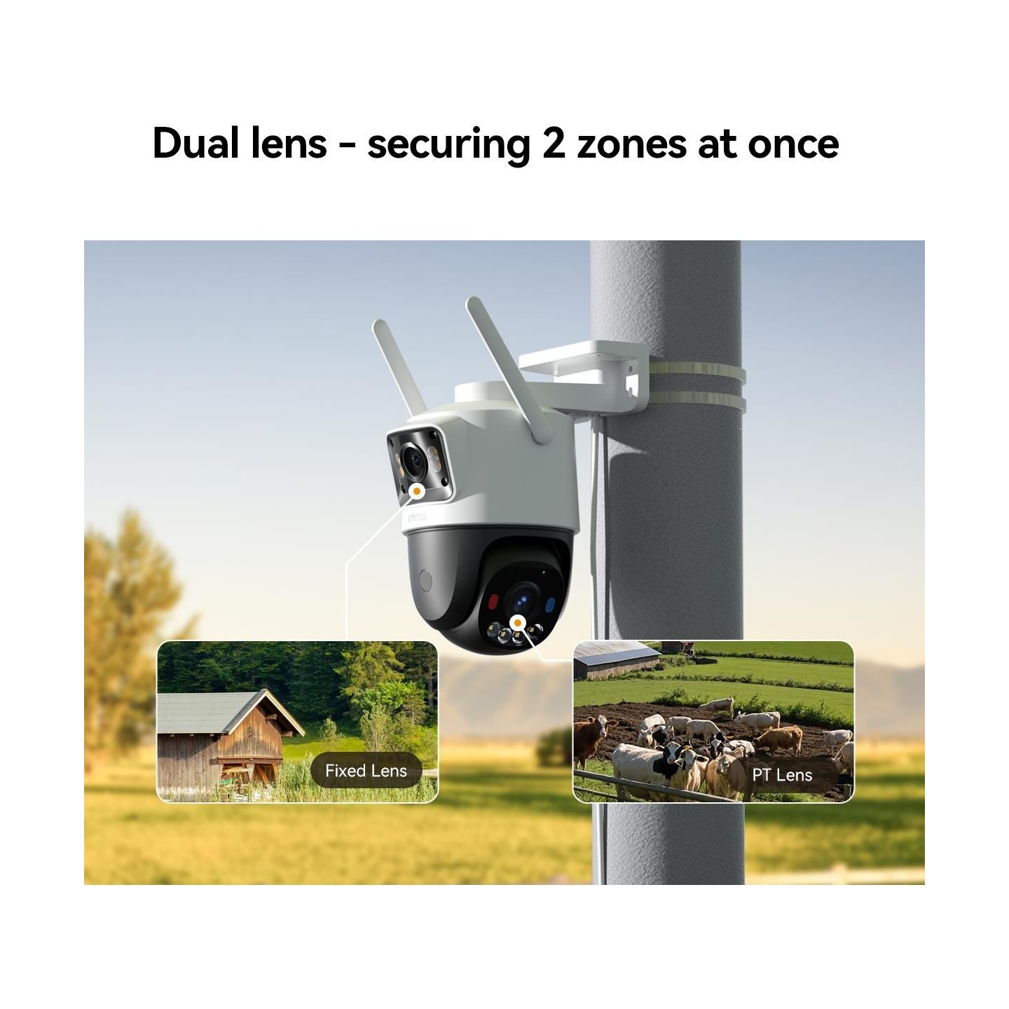 Imou WRL CAMERA 3MP CRUISER DUAL 2C/4G IPC-S7XCP-6M1TED IMOU