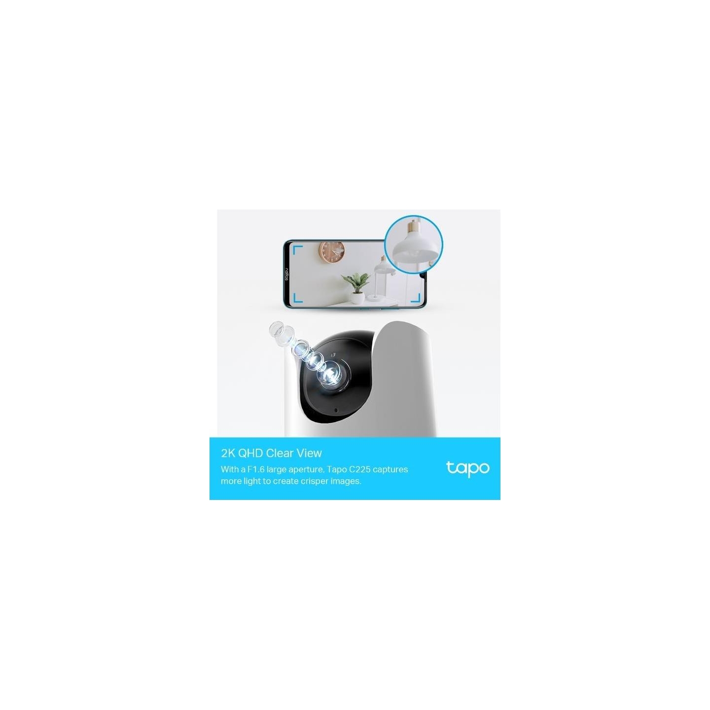 Tp-Link WRL CAMERA 2K QHD PAN/TILT/TAPO C225 TP-LINK
