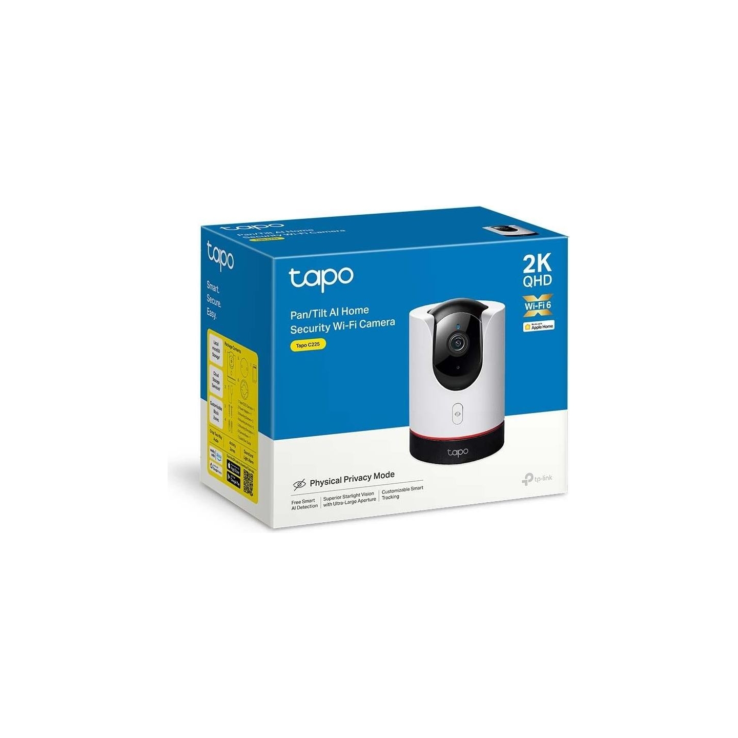 Tp-Link WRL CAMERA 2K QHD PAN/TILT/TAPO C225 TP-LINK