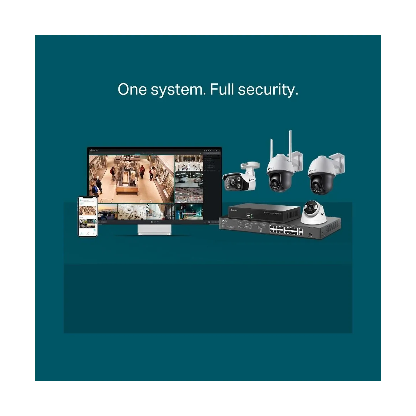 Tp-Link WRL CAMERA 4MP PAN/TILT/VIGI C540-W(4MM) TP-LINK