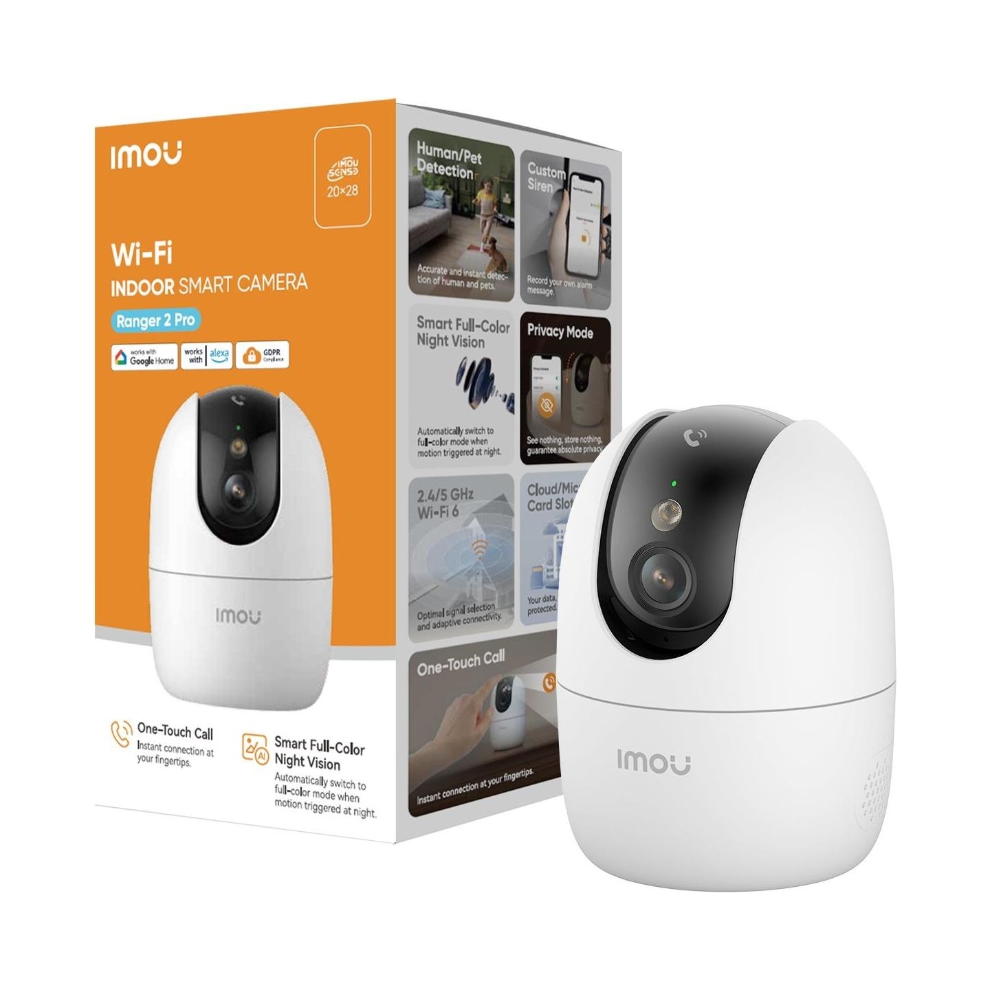 Imou WRL CAMERA 5MP RANGER 2 PRO/IPC-S2EP-8X0S IMOU