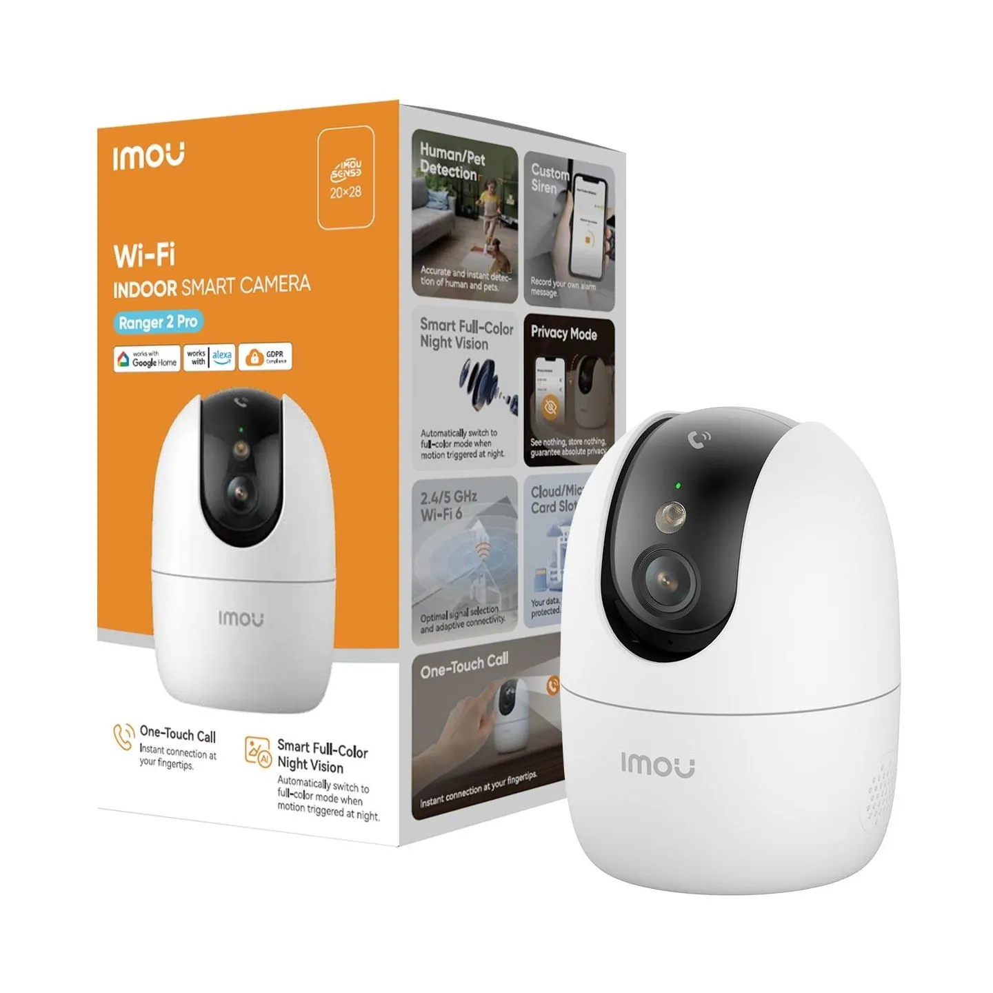 Imou WRL CAMERA 5MP RANGER 2 PRO/IPC-S2EP-8X0S IMOU