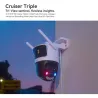 Imou WRL CAMERA 3MP CRUISER TRIPLE/IPC-S7UP-11M0WED IMOU